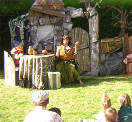 spectacle de jardin pour enfants