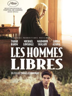 Louna Klanit avec Tahar Rahim et Michael Lonsdale dans Les Hommes Libres d'Ismael Ferroukhi.