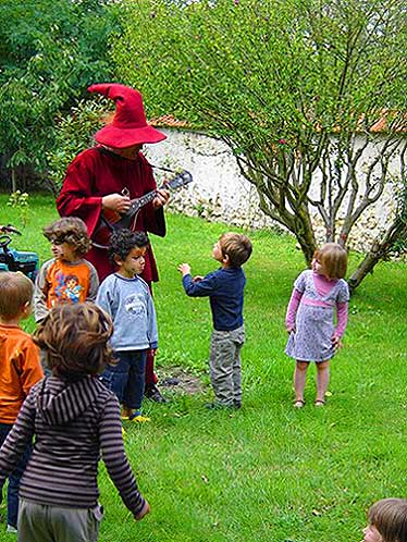 animation musicale de l'anniversaire des 4 ans de Noa 